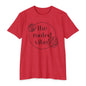 Rooted Vibe Unisex CVC Jersey T-Shirt | Casual Wear, Plant Lover Gift, Summer Style, Eco-Friendly Clothing, Gift for All Occasions