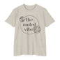 Rooted Vibe Unisex CVC Jersey T-Shirt | Casual Wear, Plant Lover Gift, Summer Style, Eco-Friendly Clothing, Gift for All Occasions