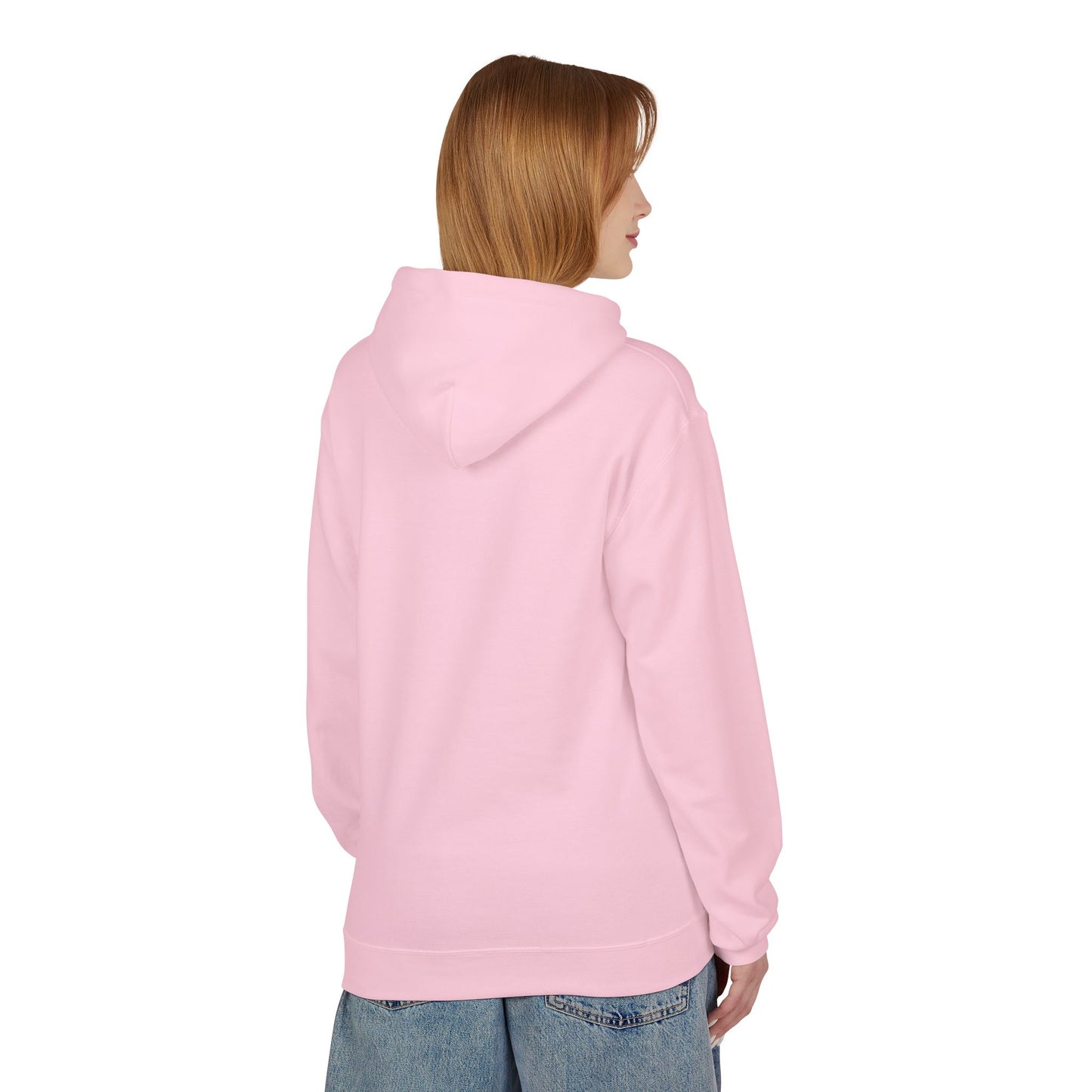 Love-Themed Fleece Hoodie, Cozy Gift for Couples, Valentine's Day Apparel, Cute Love Hoodie, Everyday Comfort Wear