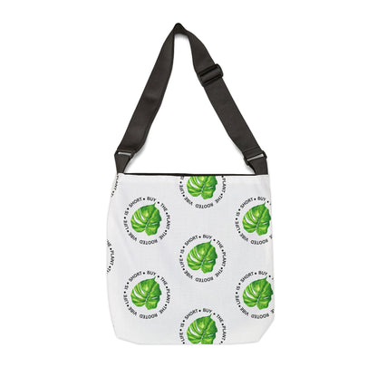 Tote Bag, Adjustable Tote for Plant Lovers, Eco-Friendly Shopping Bag, Travel Bag, Gift for Gardeners, Versatile Everyday Use