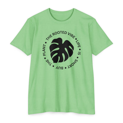 Rooted Vibe Unisex T-Shirt, Nature Lover Top, Plant Enthusiast Tee, Eco-Friendly Apparel, Gift for Gardeners, Summer Shirt