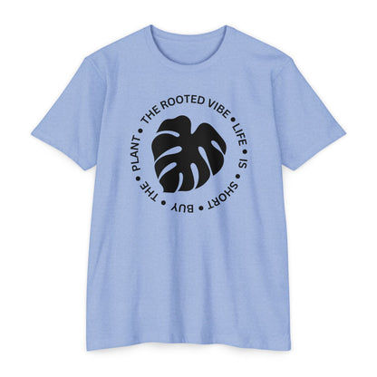 Rooted Vibe Unisex T-Shirt, Nature Lover Top, Plant Enthusiast Tee, Eco-Friendly Apparel, Gift for Gardeners, Summer Shirt