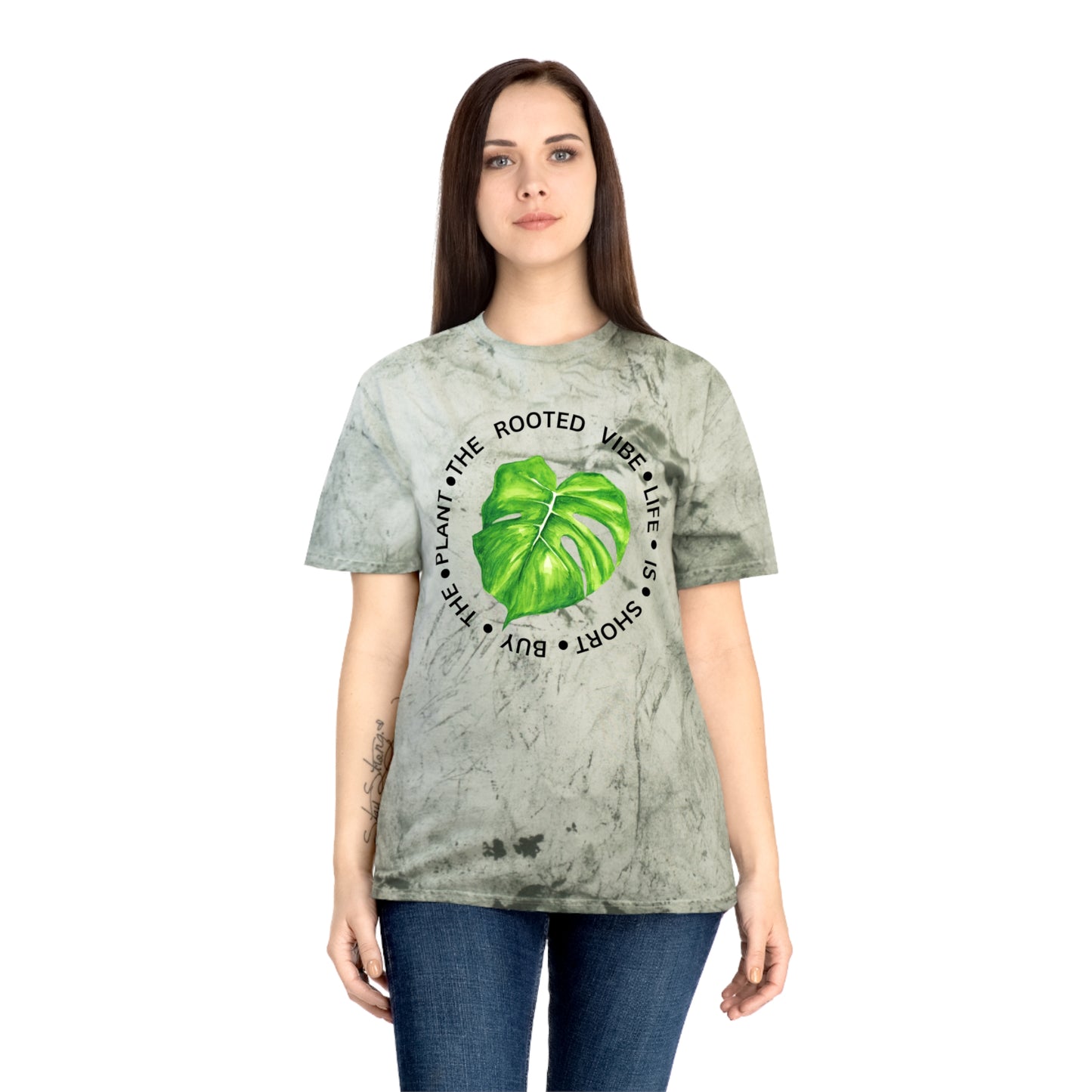 Colorful Nature Vibe T-Shirt, Unisex Plant Tee, Earthy Gift, Boho Style Shirt, Summer Party Attire, Unique Casual Top