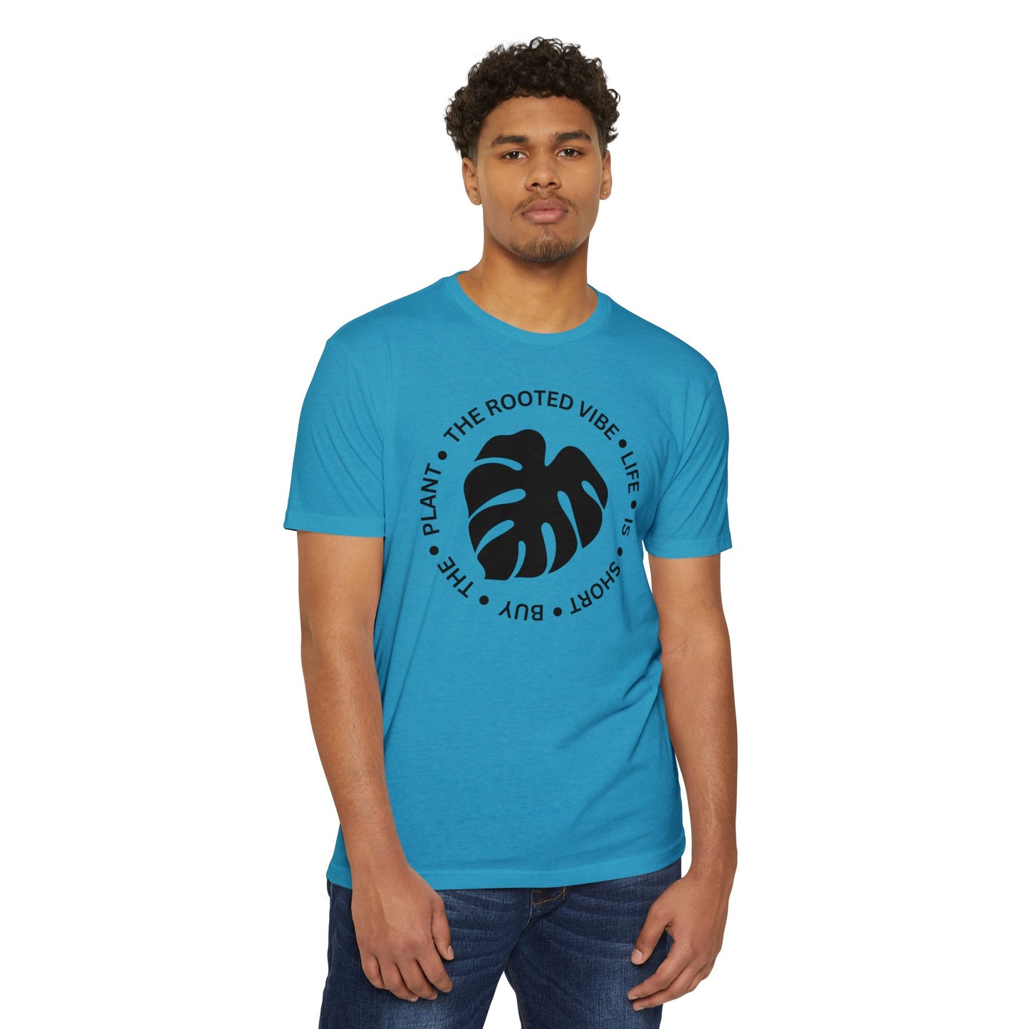 Rooted Vibe Unisex T-Shirt, Nature Lover Top, Plant Enthusiast Tee, Eco-Friendly Apparel, Gift for Gardeners, Summer Shirt