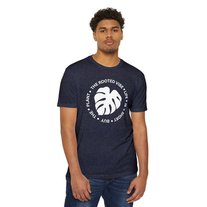 Unisex Plant Lover Tee, The Rooted Vibe Shirt, Nature Inspired T-shirt, Gift for Gardeners, Eco-conscious Apparel