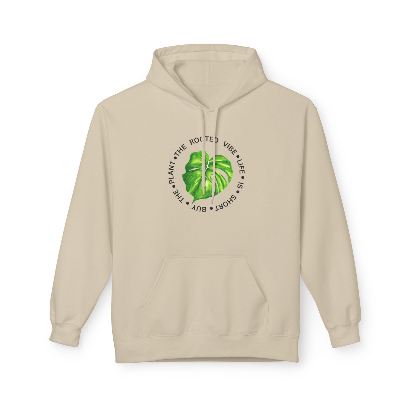 Eco-Friendly Fleece Hoodie with Motivational Plant Design, Perfect for Nature Lovers, Sustainable Gift, Cozy Casual Wear, [...]