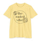 Rooted Vibe Unisex CVC Jersey T-Shirt | Casual Wear, Plant Lover Gift, Summer Style, Eco-Friendly Clothing, Gift for All Occasions