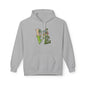 Love-Themed Fleece Hoodie, Cozy Gift for Couples, Valentine's Day Apparel, Cute Love Hoodie, Everyday Comfort Wear