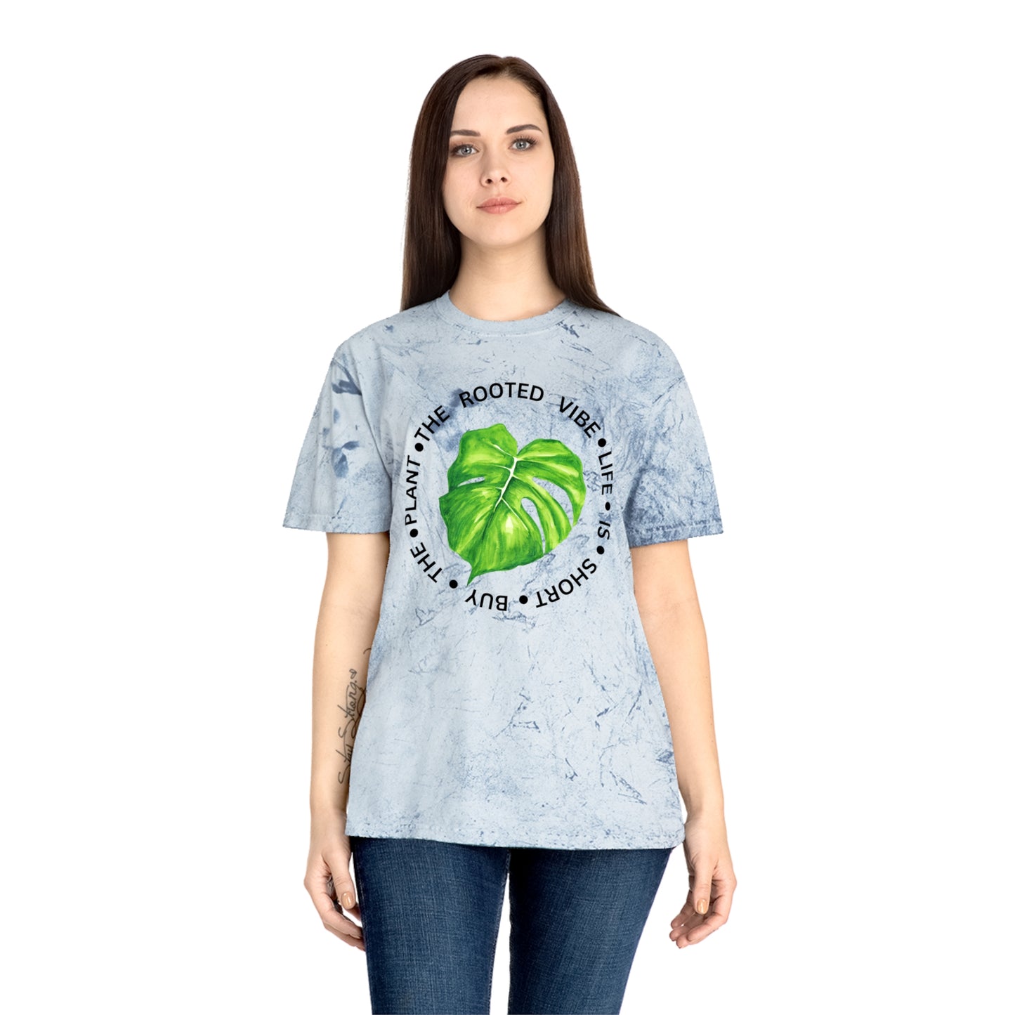 Colorful Nature Vibe T-Shirt, Unisex Plant Tee, Earthy Gift, Boho Style Shirt, Summer Party Attire, Unique Casual Top