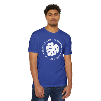 Unisex Plant Lover Tee, The Rooted Vibe Shirt, Nature Inspired T-shirt, Gift for Gardeners, Eco-conscious Apparel