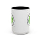 Accent Coffee Mug - Tropical Plant Lover Gift, Monstera Design Mug, Eco-Friendly Coffee Cup, Greenhouse Decor, Gardening Enthusiast