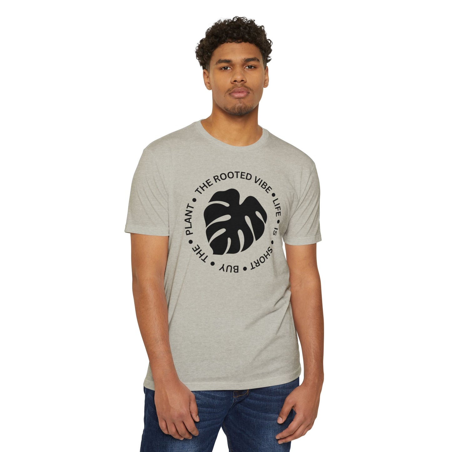 Rooted Vibe Unisex T-Shirt, Nature Lover Top, Plant Enthusiast Tee, Eco-Friendly Apparel, Gift for Gardeners, Summer Shirt