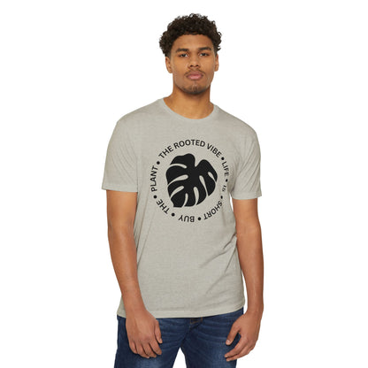 Rooted Vibe Unisex T-Shirt, Nature Lover Top, Plant Enthusiast Tee, Eco-Friendly Apparel, Gift for Gardeners, Summer Shirt