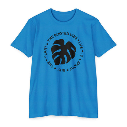 Rooted Vibe Unisex T-Shirt, Nature Lover Top, Plant Enthusiast Tee, Eco-Friendly Apparel, Gift for Gardeners, Summer Shirt