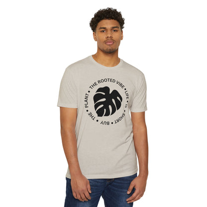 Rooted Vibe Unisex T-Shirt, Nature Lover Top, Plant Enthusiast Tee, Eco-Friendly Apparel, Gift for Gardeners, Summer Shirt