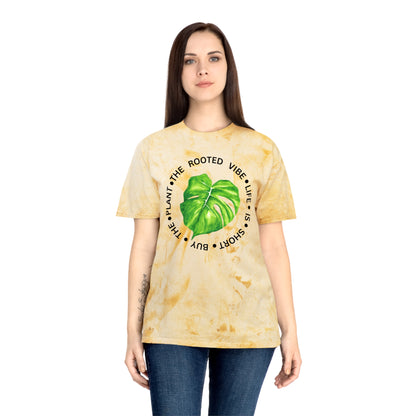 Colorful Nature Vibe T-Shirt, Unisex Plant Tee, Earthy Gift, Boho Style Shirt, Summer Party Attire, Unique Casual Top