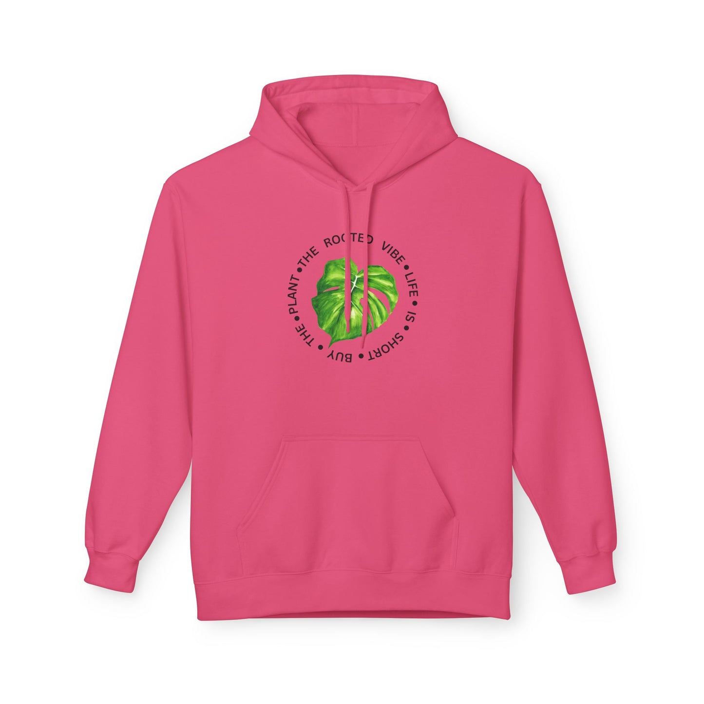 Eco-Friendly Fleece Hoodie with Motivational Plant Design, Perfect for Nature Lovers, Sustainable Gift, Cozy Casual Wear, [...]