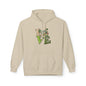 Love-Themed Fleece Hoodie, Cozy Gift for Couples, Valentine's Day Apparel, Cute Love Hoodie, Everyday Comfort Wear