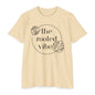 Rooted Vibe Unisex CVC Jersey T-Shirt | Casual Wear, Plant Lover Gift, Summer Style, Eco-Friendly Clothing, Gift for All Occasions