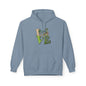 Love-Themed Fleece Hoodie, Cozy Gift for Couples, Valentine's Day Apparel, Cute Love Hoodie, Everyday Comfort Wear
