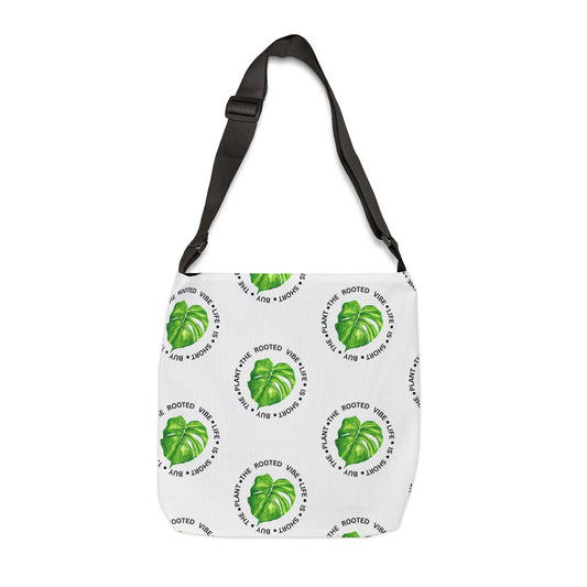 Tote Bag, Adjustable Tote for Plant Lovers, Eco-Friendly Shopping Bag, Travel Bag, Gift for Gardeners, Versatile Everyday Use