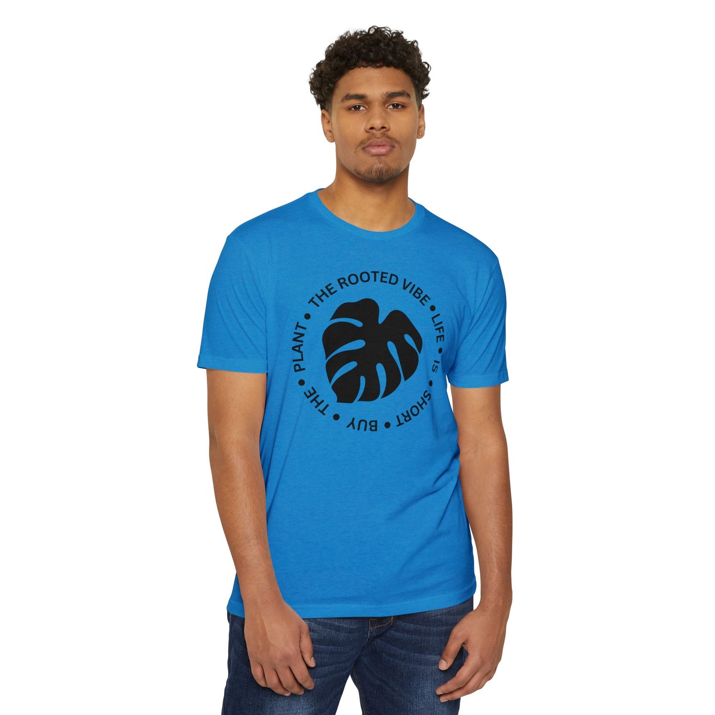 Rooted Vibe Unisex T-Shirt, Nature Lover Top, Plant Enthusiast Tee, Eco-Friendly Apparel, Gift for Gardeners, Summer Shirt