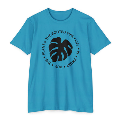 Rooted Vibe Unisex T-Shirt, Nature Lover Top, Plant Enthusiast Tee, Eco-Friendly Apparel, Gift for Gardeners, Summer Shirt