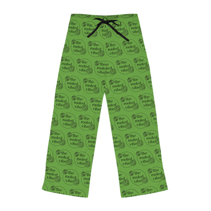 Women's Pajama Pants with Fun Green Heart Design - Cozy Sleepwear, Relaxing Lounging, Comfortable Gift, Valentine's Day, Self-Care, [...]