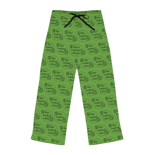 Women's Pajama Pants with Fun Green Heart Design - Cozy Sleepwear, Relaxing Lounging, Comfortable Gift, Valentine's Day, Self-Care, [...]