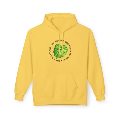 Eco-Friendly Fleece Hoodie with Motivational Plant Design, Perfect for Nature Lovers, Sustainable Gift, Cozy Casual Wear, [...]