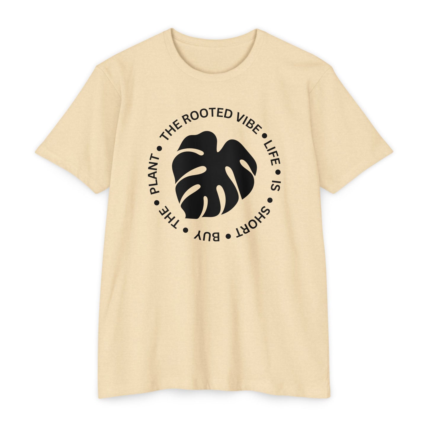Rooted Vibe Unisex T-Shirt, Nature Lover Top, Plant Enthusiast Tee, Eco-Friendly Apparel, Gift for Gardeners, Summer Shirt