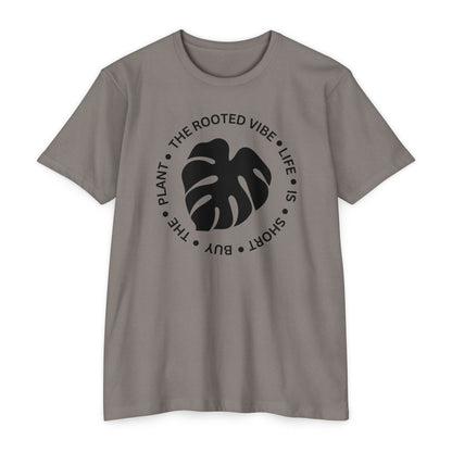 Rooted Vibe Unisex T-Shirt, Nature Lover Top, Plant Enthusiast Tee, Eco-Friendly Apparel, Gift for Gardeners, Summer Shirt