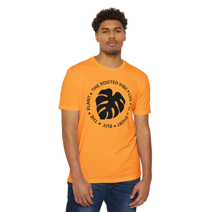 Rooted Vibe Unisex T-Shirt, Nature Lover Top, Plant Enthusiast Tee, Eco-Friendly Apparel, Gift for Gardeners, Summer Shirt