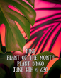 Plant of the Month Bingo