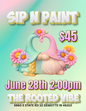 Spring Gnome Sip N Paint Class | The Rooted Vibe | Demotte, Indiana