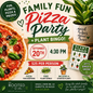 Family Fun Pizza & Plant Bingo